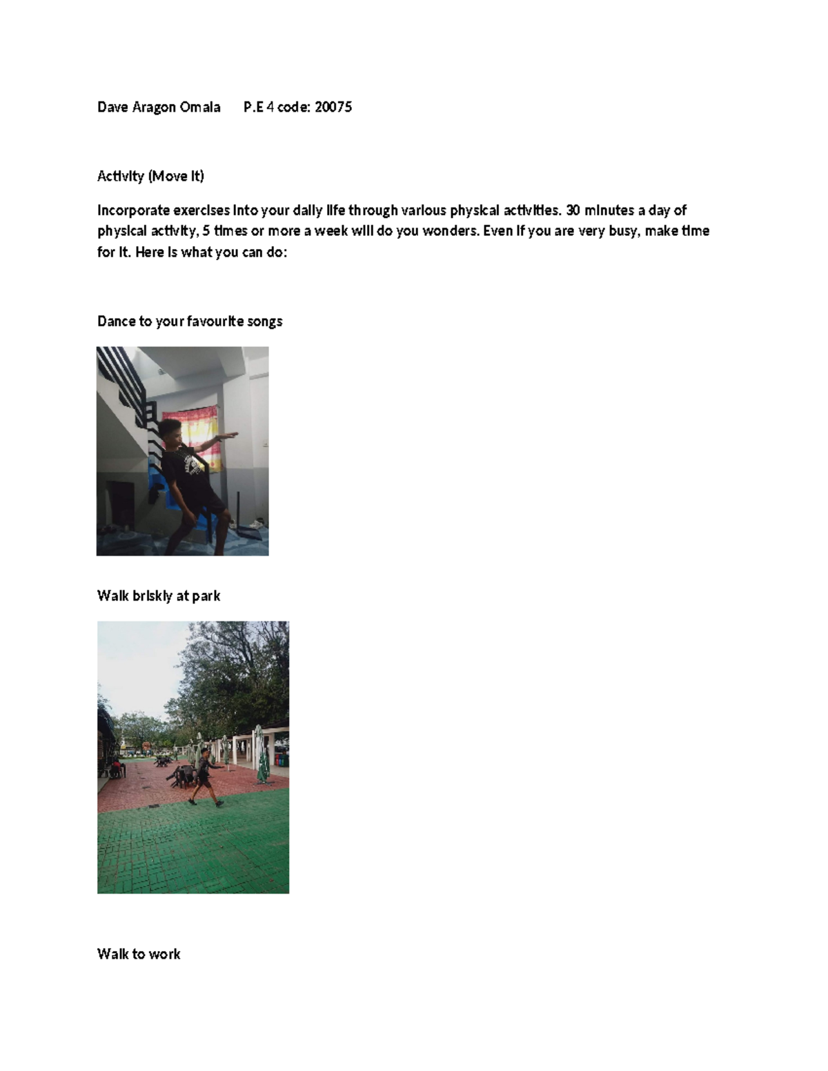 Lesson 2 Activ-WPS Office - Dave Aragon Omala P 4 code: 20075 Activity ...