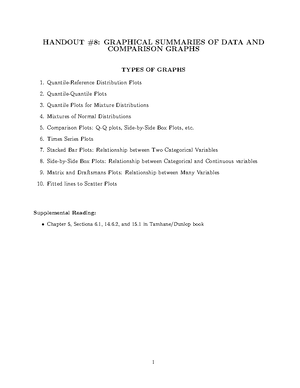 Handout 11 - The Methods of Statistics I - HANDOUT #11: INTERVAL ...