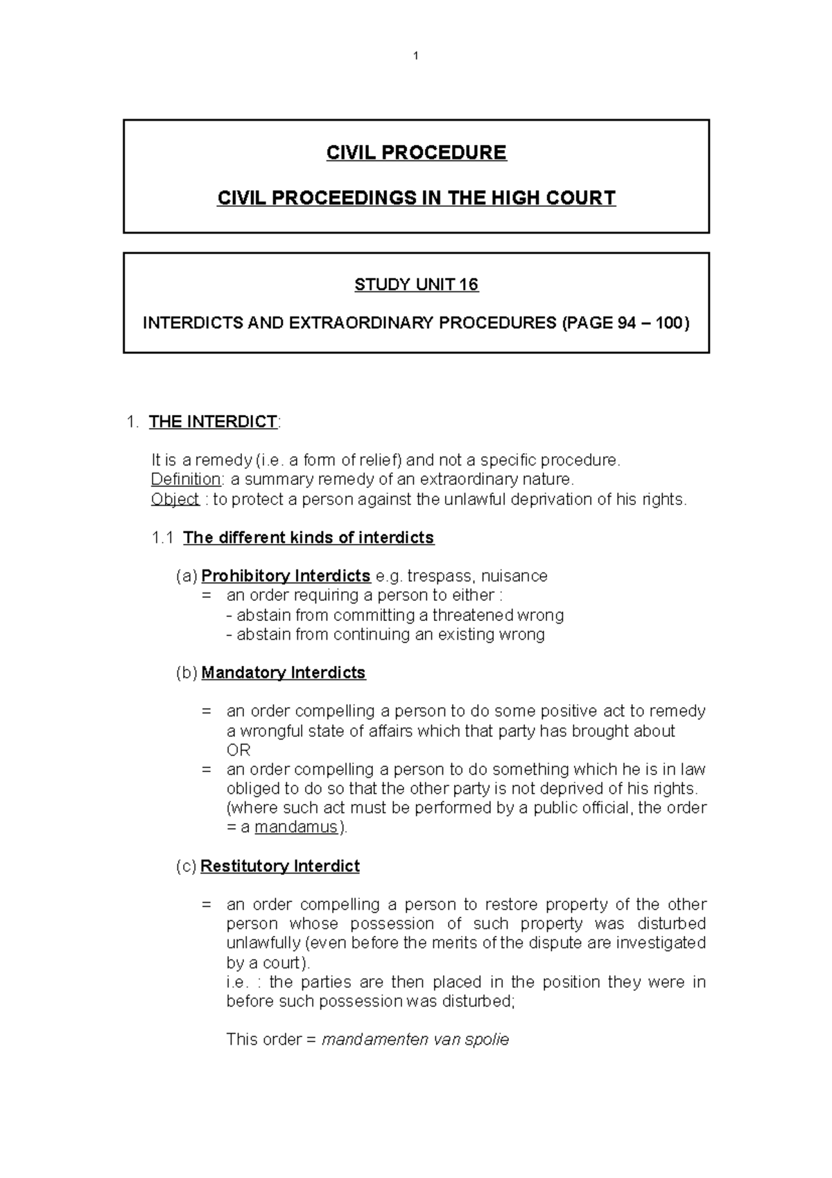 civil-procedure-study-unit-16-copy-civil-procedure-civil