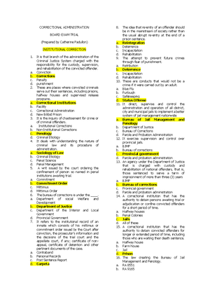 Module 1 AND Module 2 - Law Enforcement Organization And Administration ...