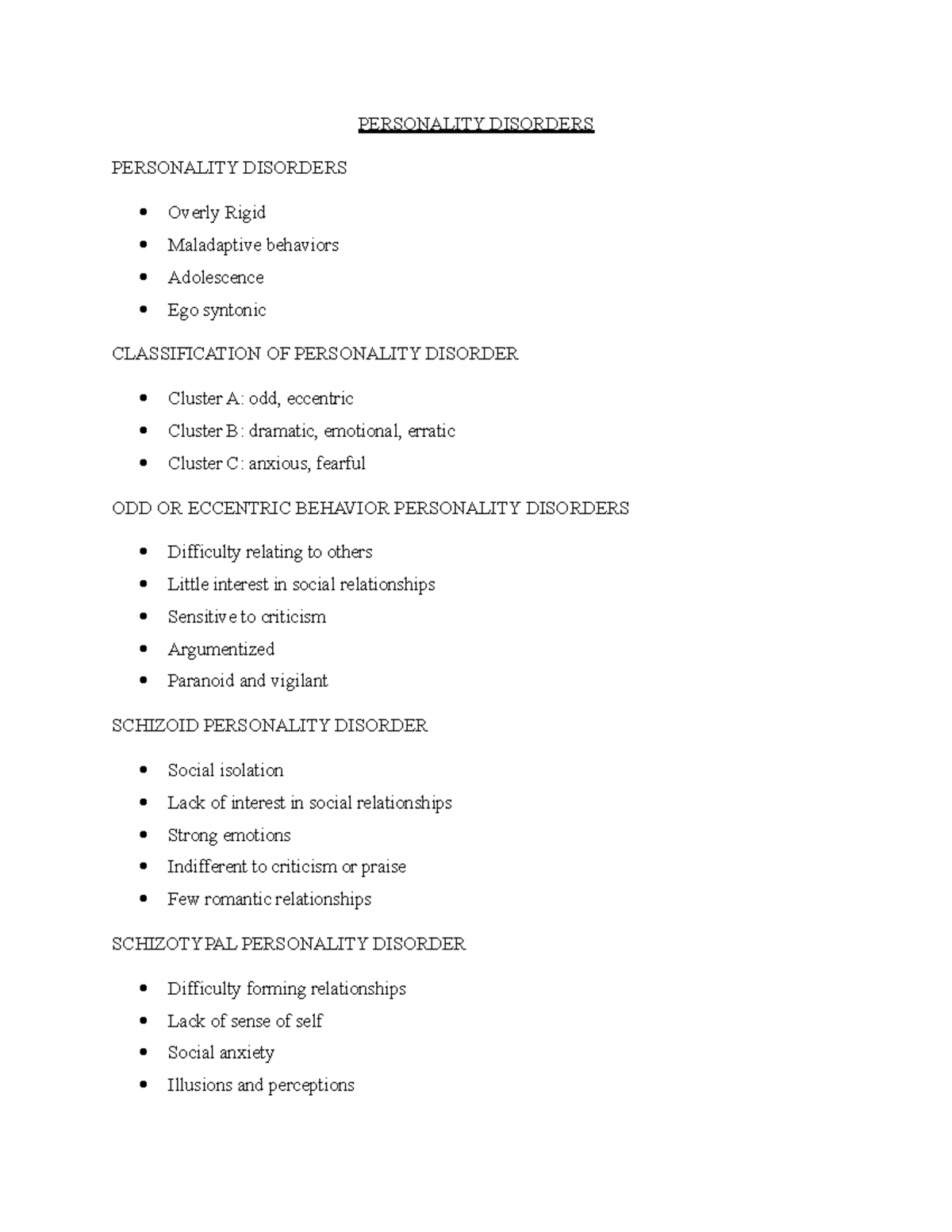 lecture-18-personality-disorder-lecture-notes-personality-disorders