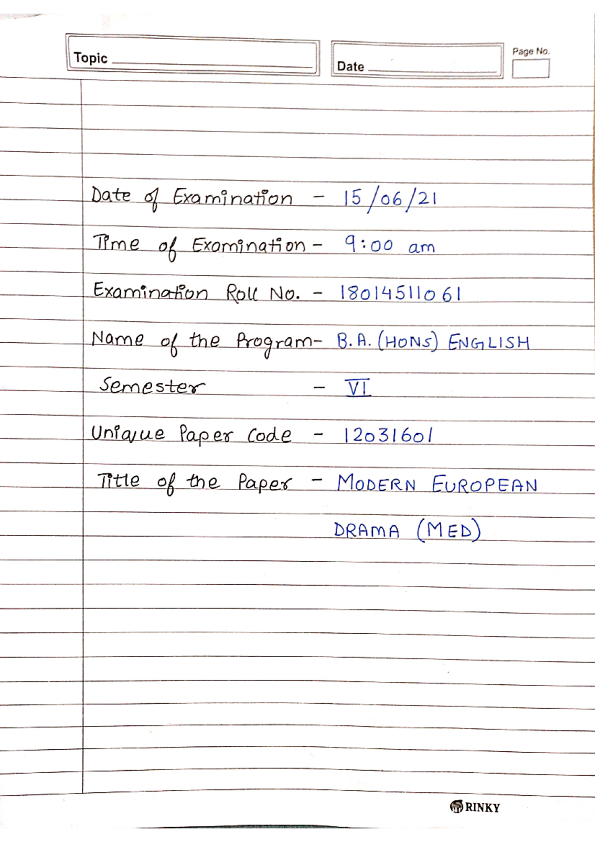 MED Answer 3 Notes CBCS B.A.(HONS)ENGLISH Studocu