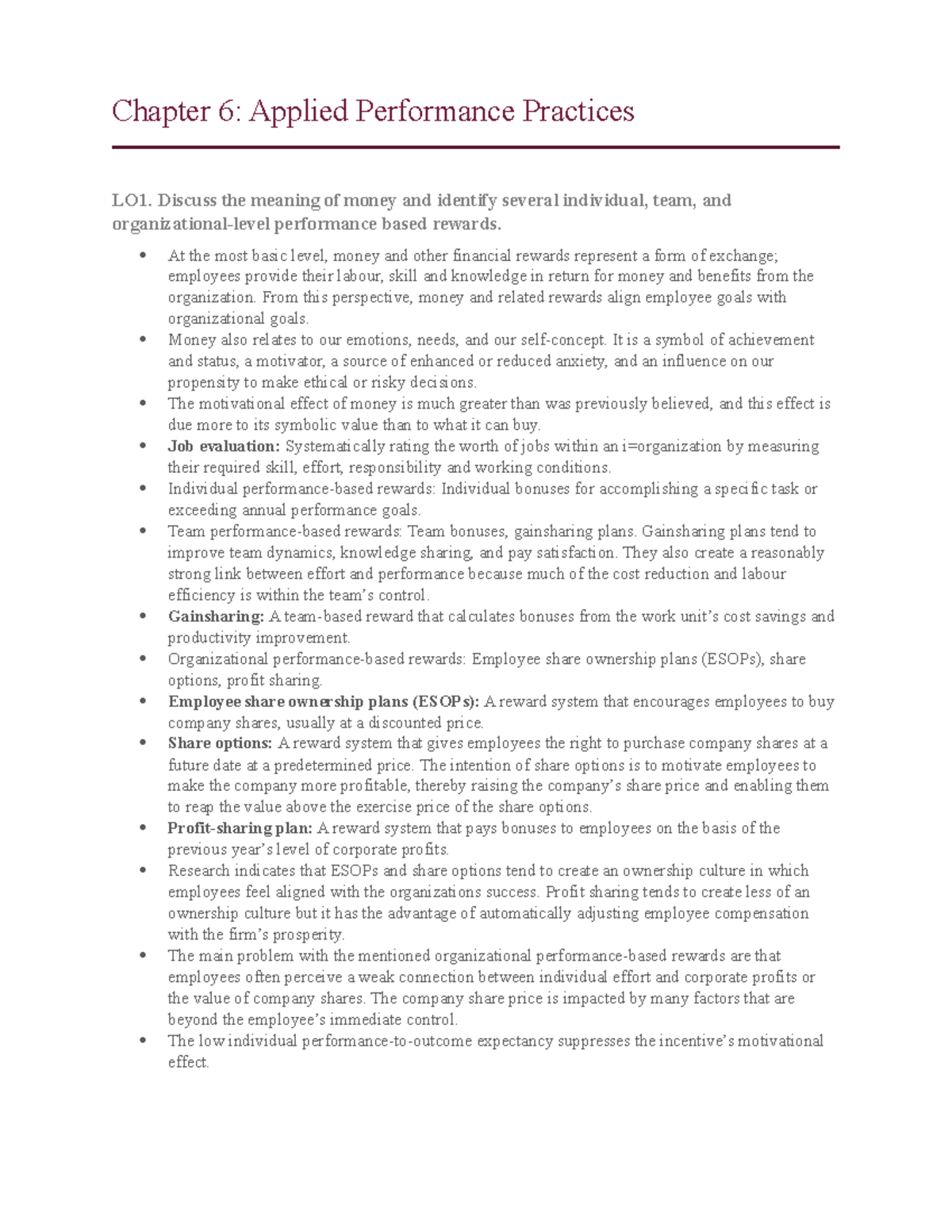 Chapter 6. Applied Performance Practices - Chapter 6: Applied ...