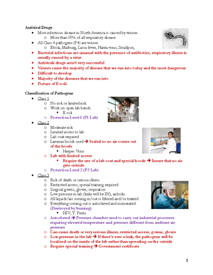 1 Drug Industry - Lecture notes 1-2 - 1: Drug Industry 1 GENERAL PHARM ...