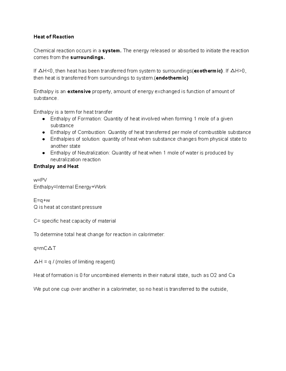 lab-9-heat-of-reaction-lab-heat-of-reaction-chemical-reaction