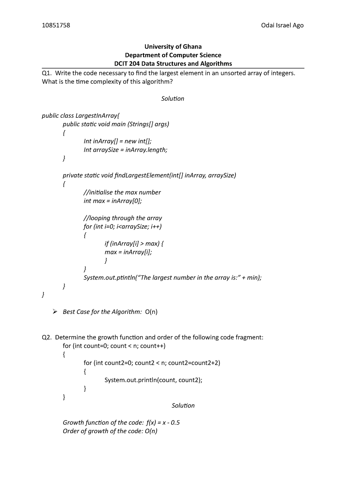 data-structures-and-algorithms-write-the-code-necessary-to-find-the