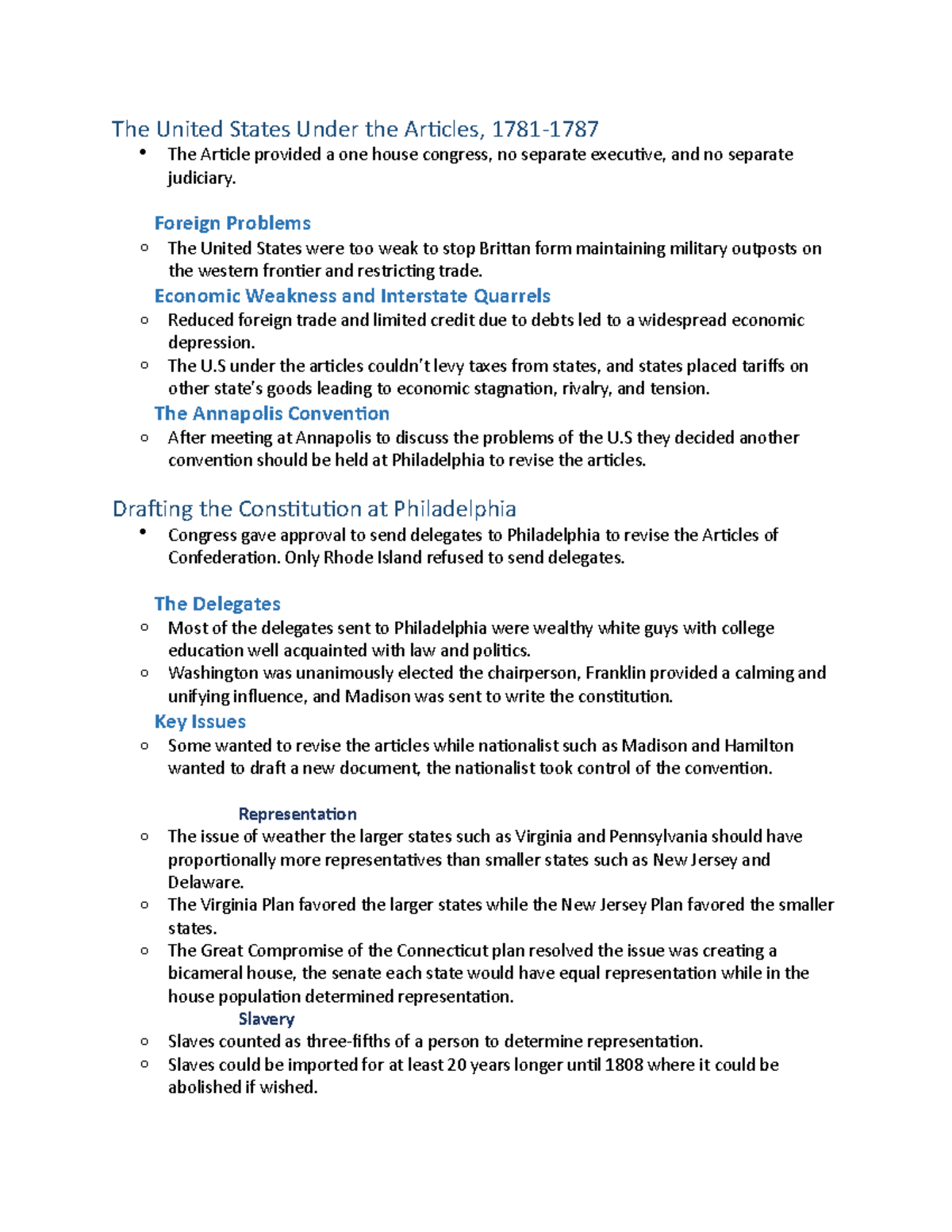 5 - A Detailed Unit Guide On The APUSH Readings For APUSH. - The United ...