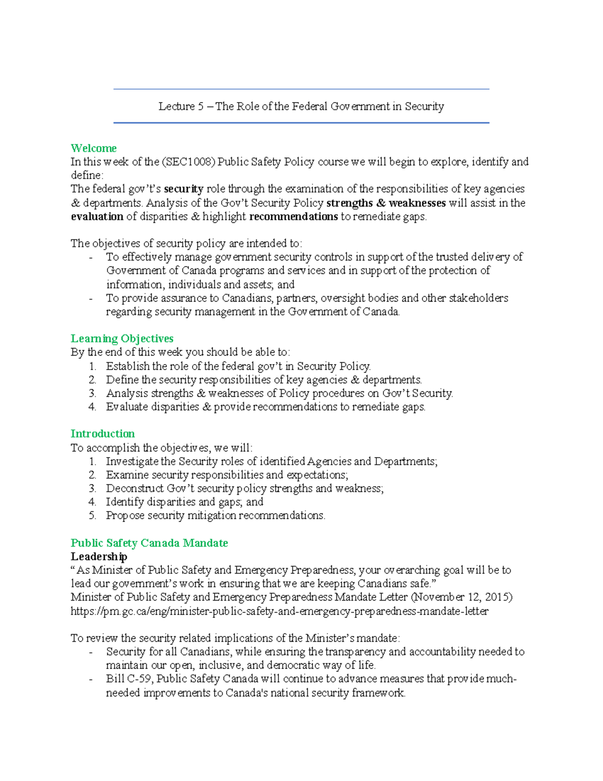 lecture-5-the-role-of-the-federal-government-in-security-lecture-5