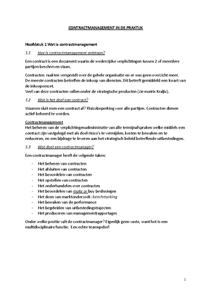 Arrestenbundel Contractenrecht 2023 2024 - Inkoop- En ...