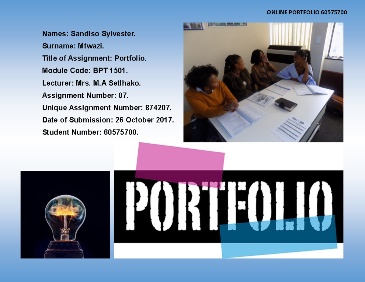 bpt1501 assignment 7 portfolio pdf