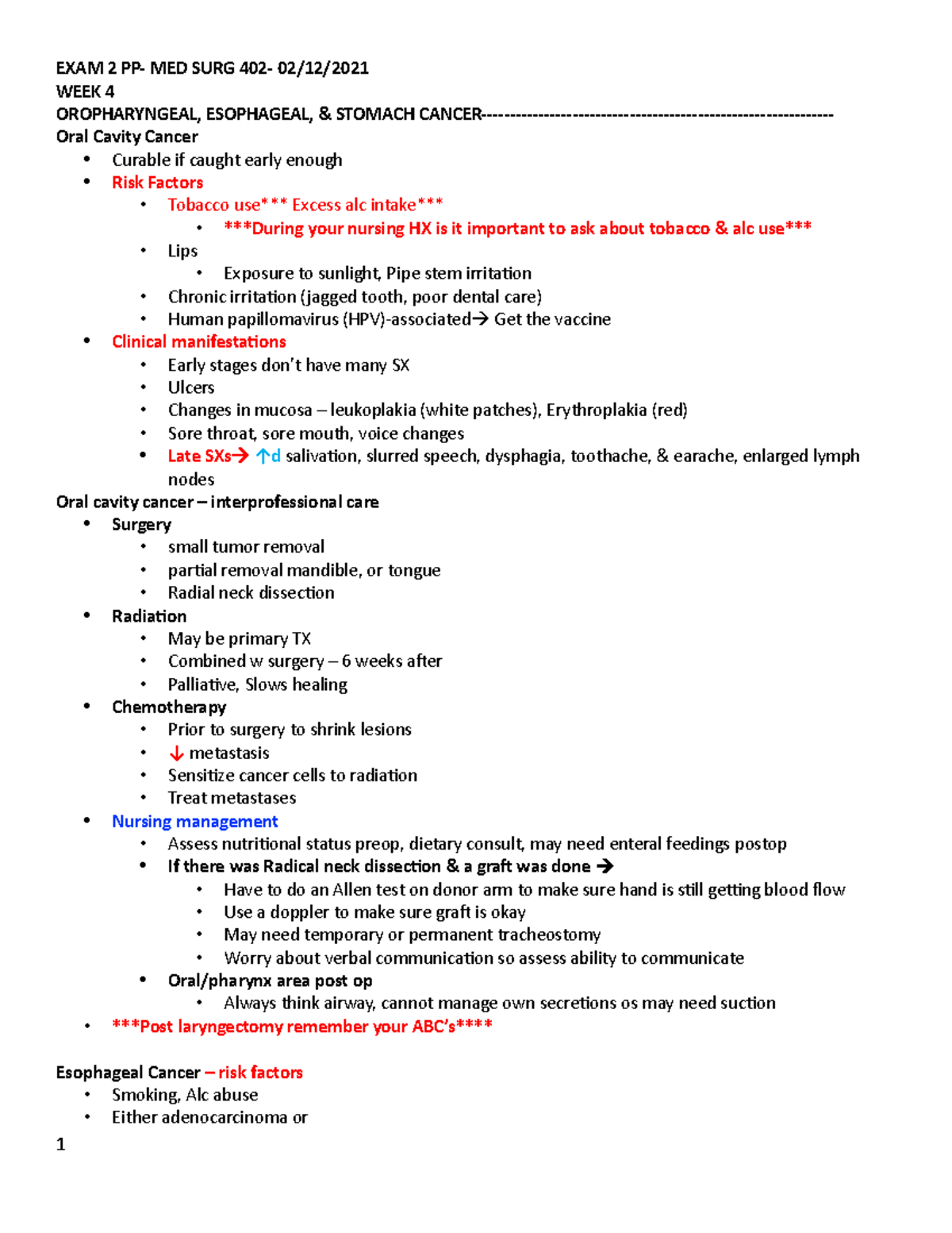 EXAM 2 PP- 402 - exam 2 powerpoint notes with media sites included ...