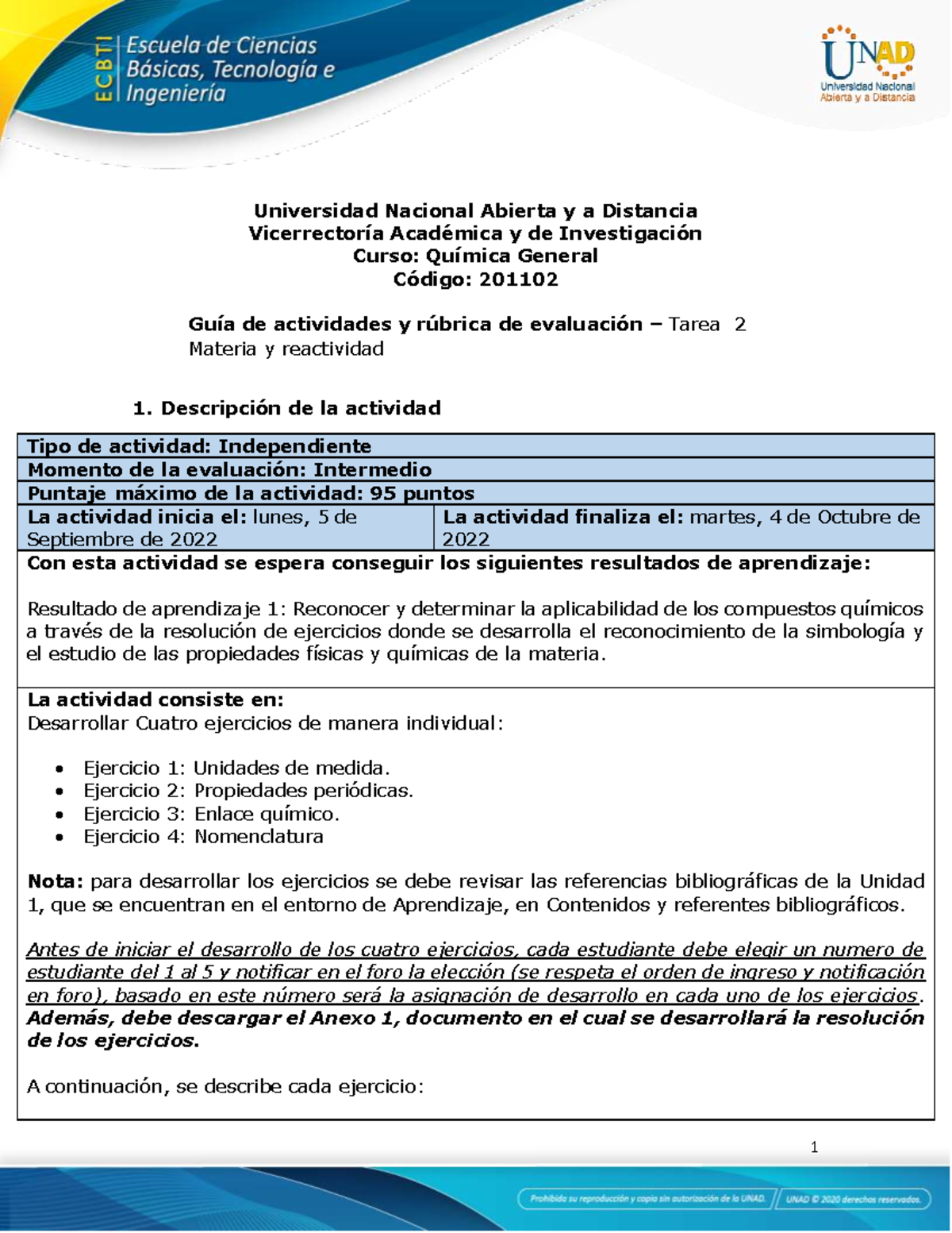 Guía De Actividades Y Rúbrica De Evaluación - Unidad 1 - Tarea 2 ...