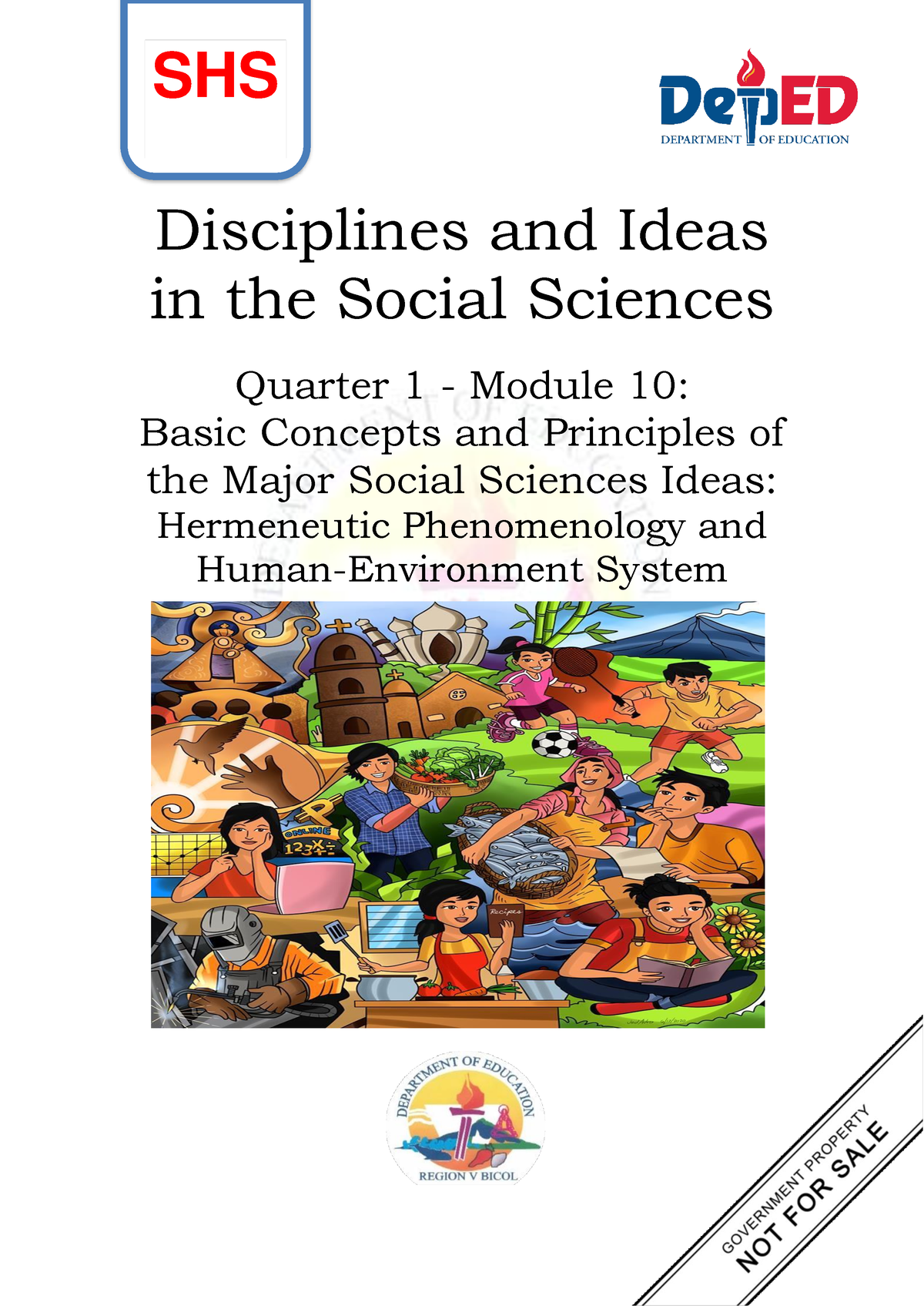 Humss-DISS Module 10 Q1 Week10 - SHS Disciplines And Ideas In The ...