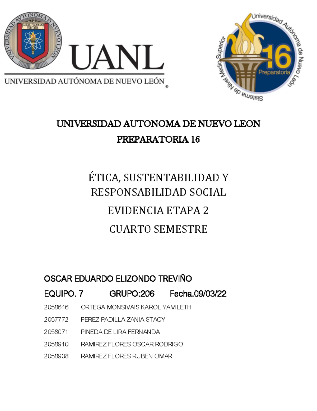 Equipo 7 EV Etapa 2 Esyrs - UNIVERSIDAD AUTONOMA DE NUEVO LEON ...