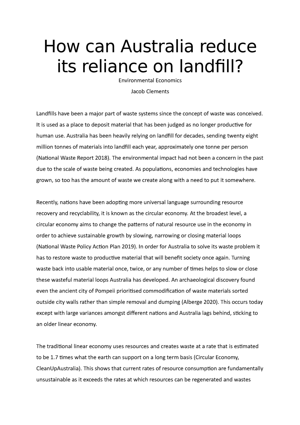 essay on the waste land
