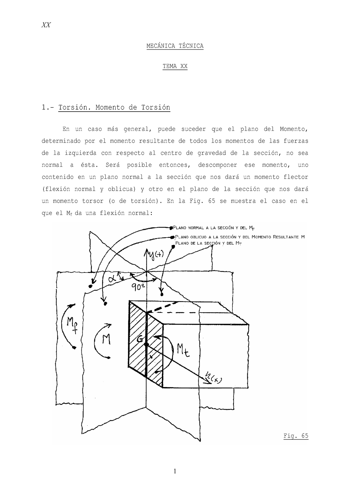 Resistencia Tema20 - LECTURA NORMAL - MECÁNICA TÉCNICA TEMA XX 1 ...