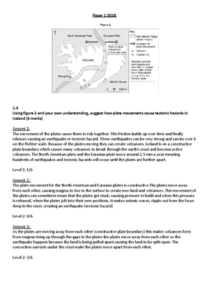 Paper 1 Revision Guide - GEOGRAPHY OCR B - Paper 1: Our Natural World ...