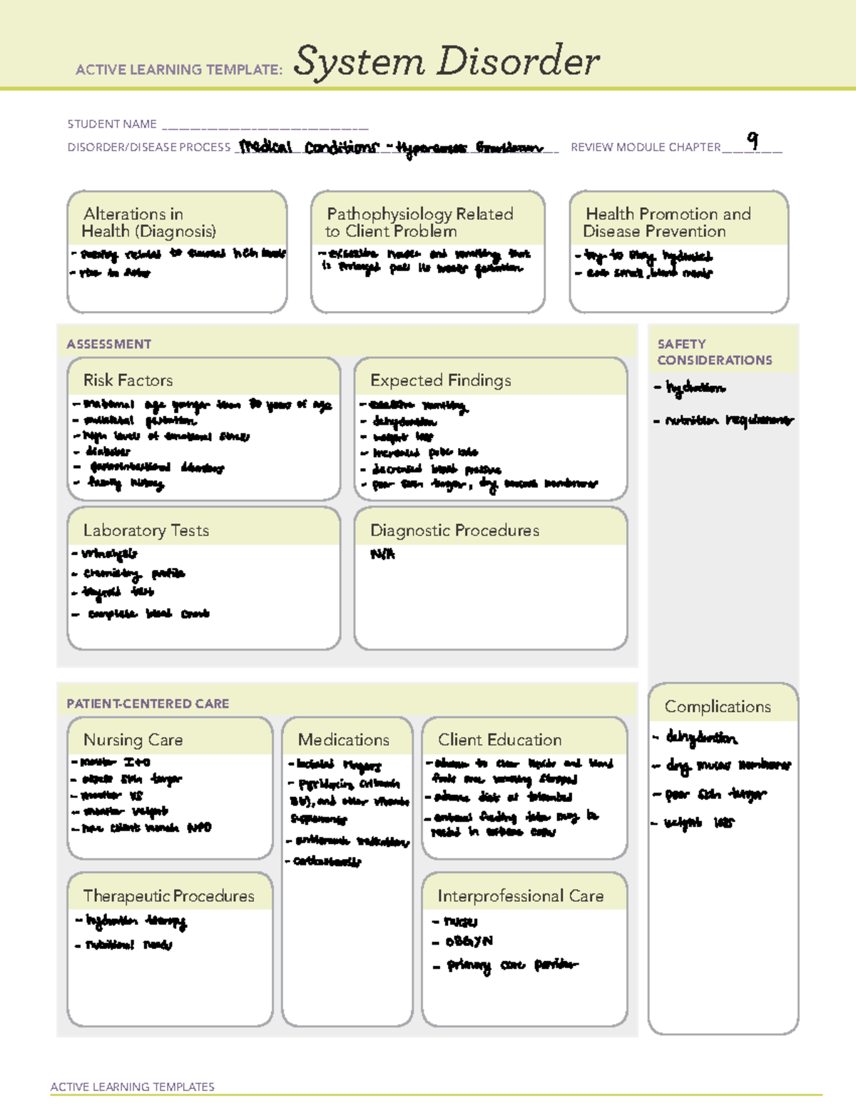 ATI Templates - ati template - NUR 335 - Arizona College - Studocu