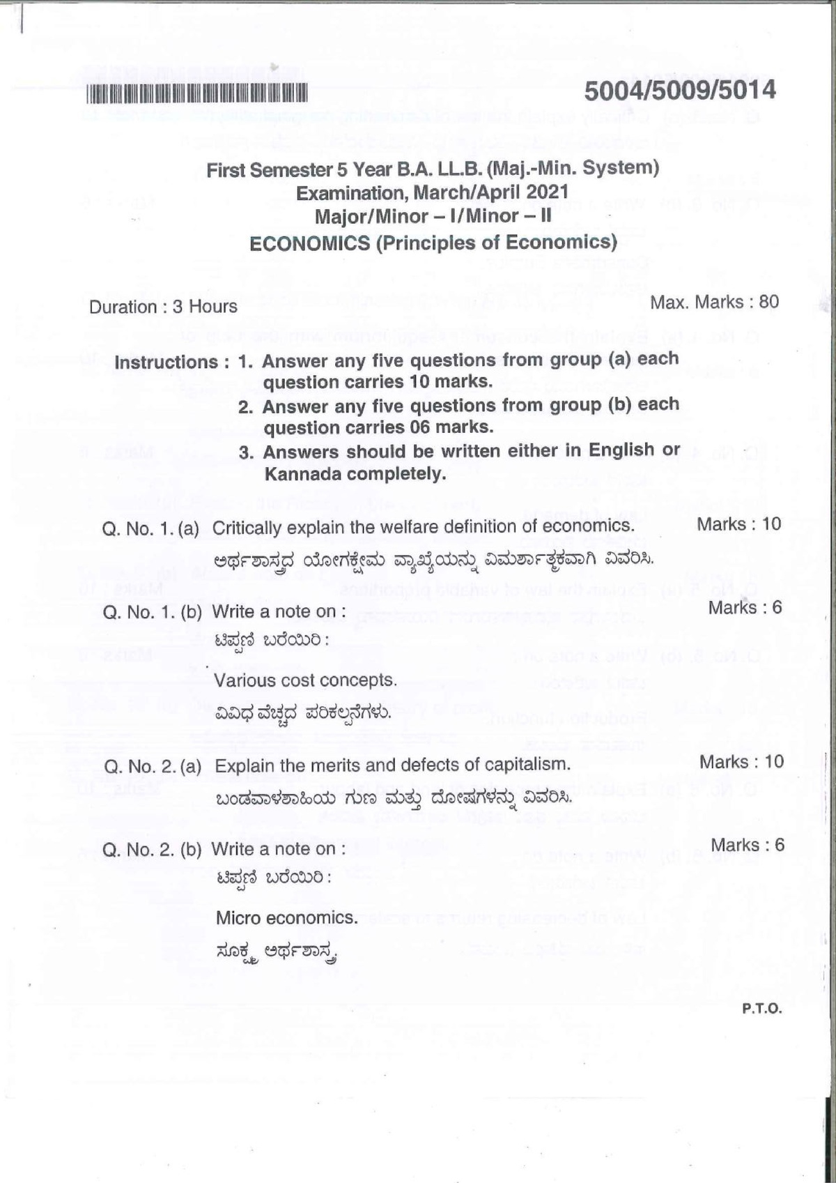 F Economics-1Principlesof Economics Apr 202180 - BALLB - Studocu