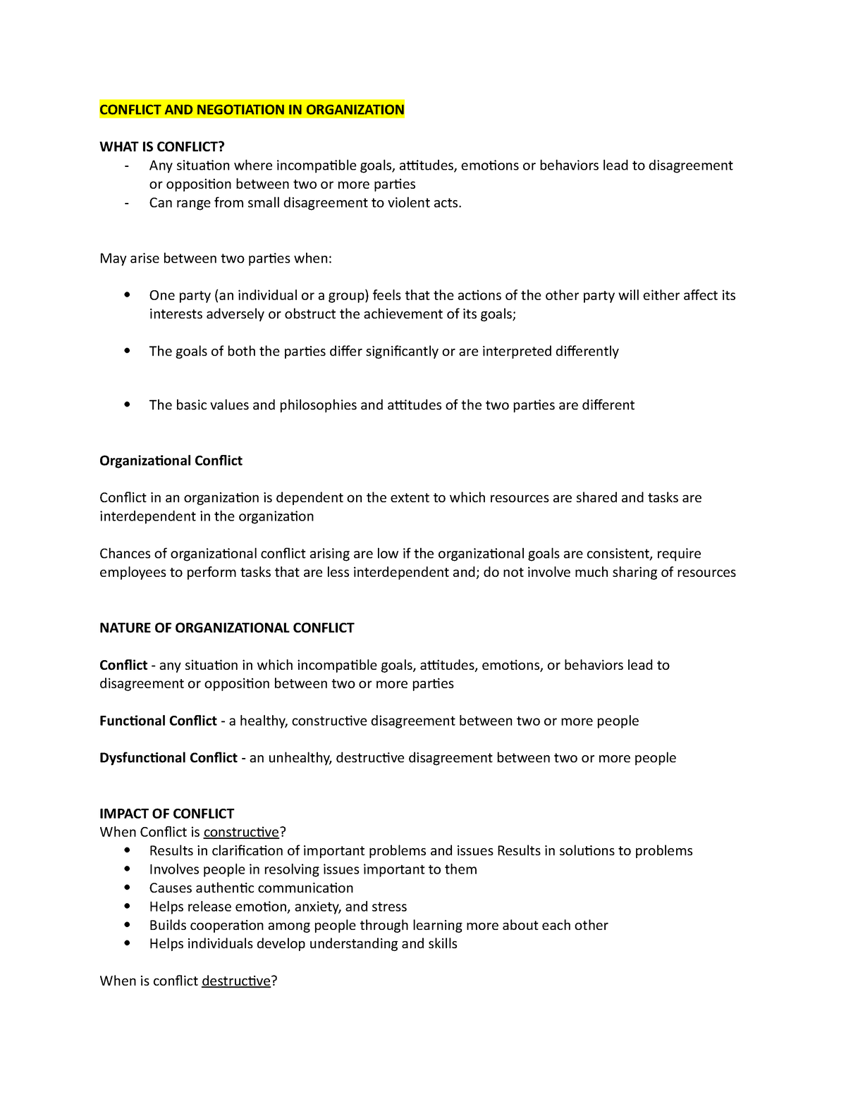 conflict-and-negotiation-in-organization-conflict-and-negotiation-in