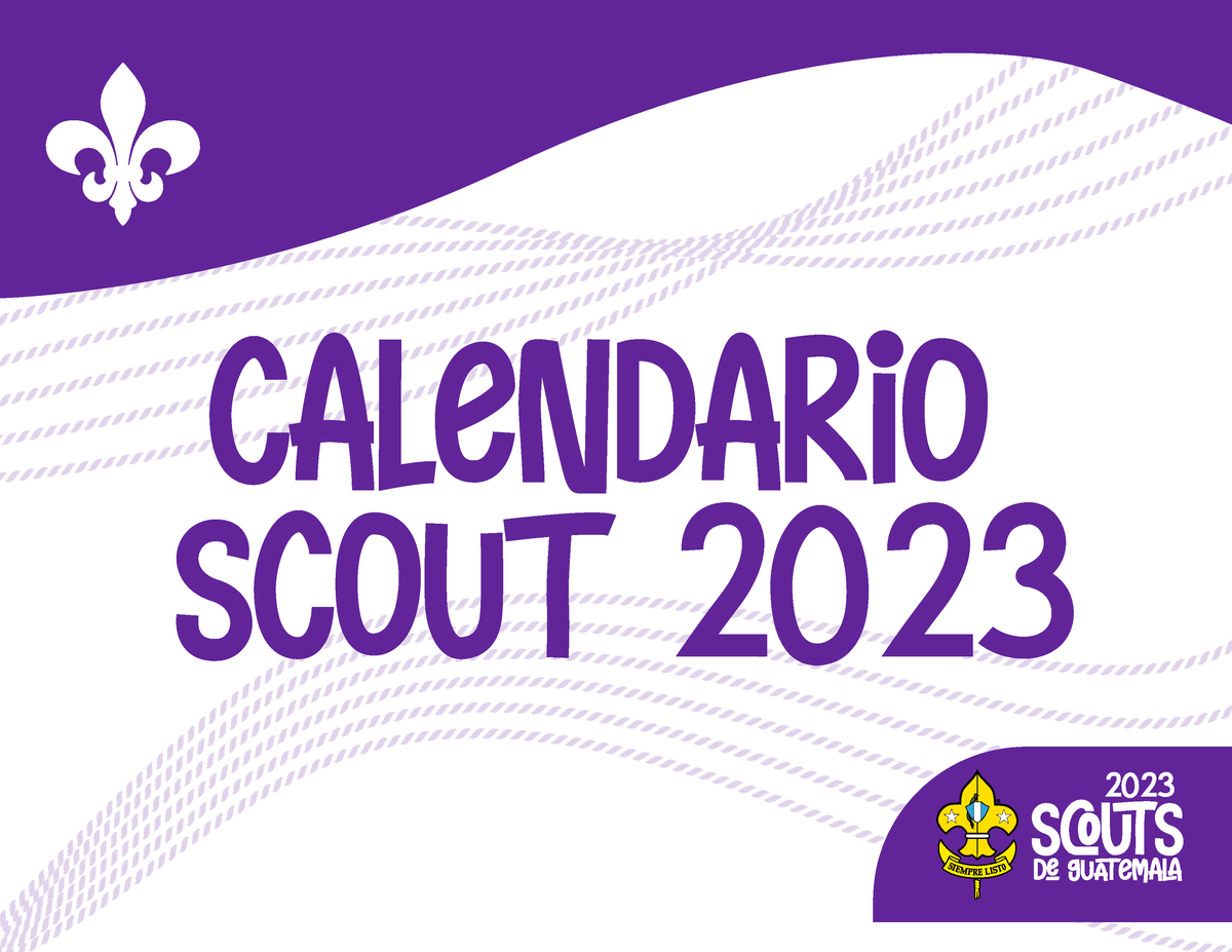 Calendario Scout 2023 Ssi Calendario Scout 2023 Guía de