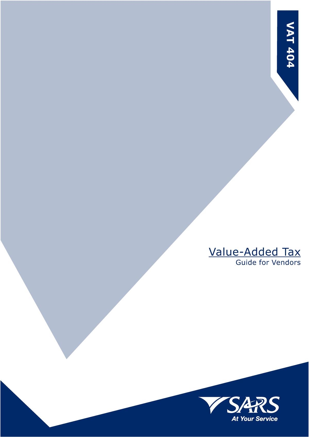 SARS Guide to VAT - VAT 404 Value-Added Tax Guide for Vendors VAT 404 ñ ...