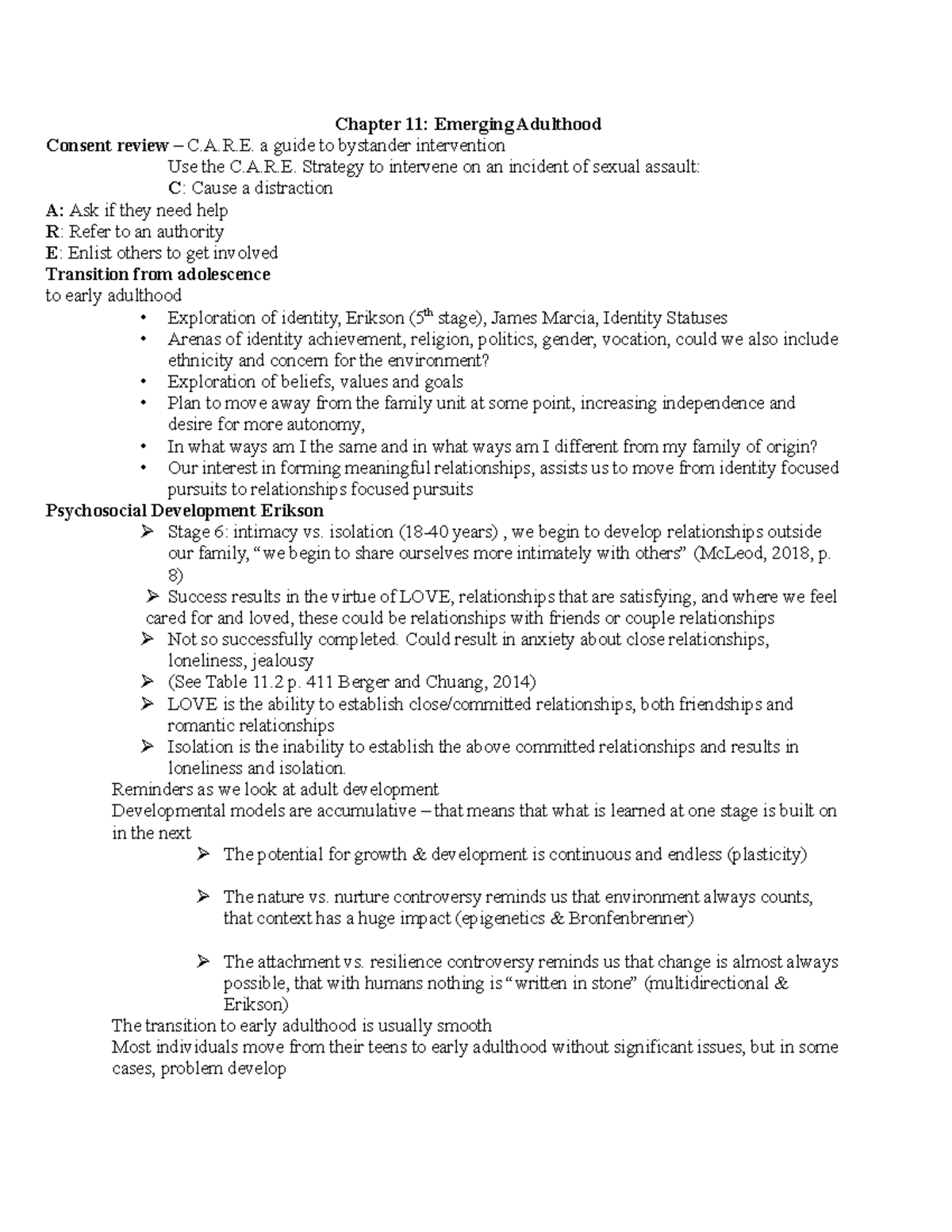Chapter 11 - Yvonne Gomez - Chapter 11: Emerging Adulthood Consent ...