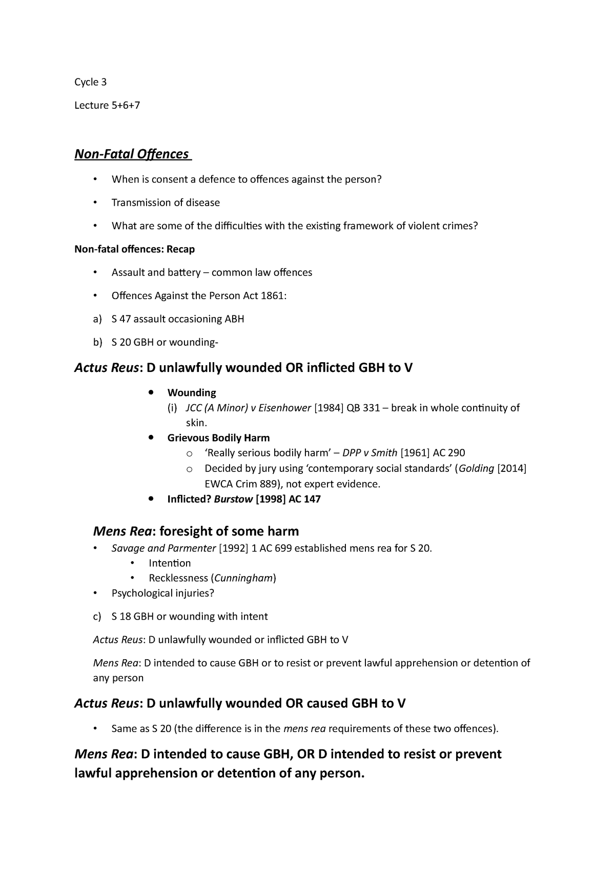 cycle-3-lecture-notes-cycle-3-lecture-5-6-non-fatal-offences-when-is