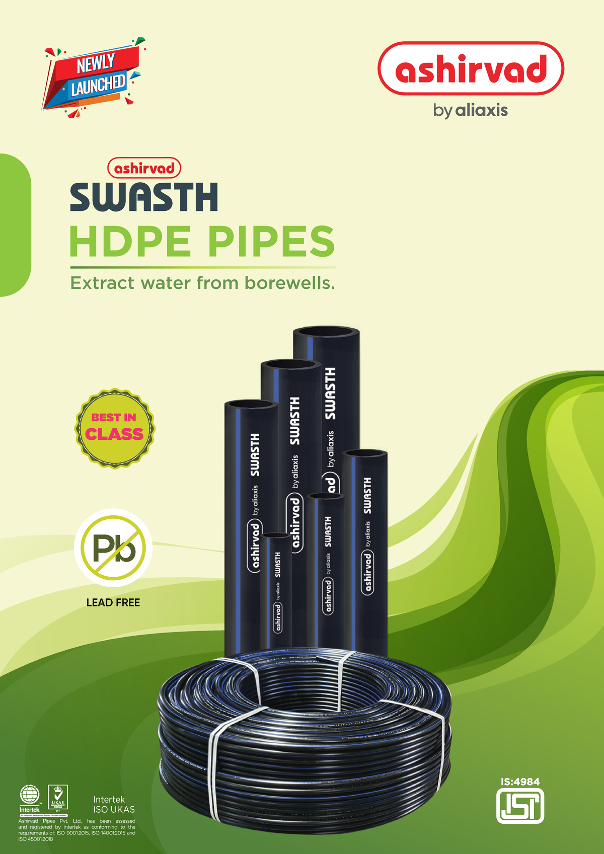 Ashirvad HDPE Swasth Pipes - ####### BEST IN CLASS NEWLYNEWLY ...