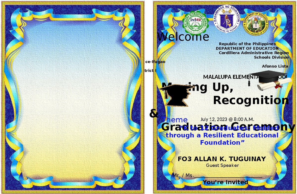 Graduation Program Final - Edited - - Studocu