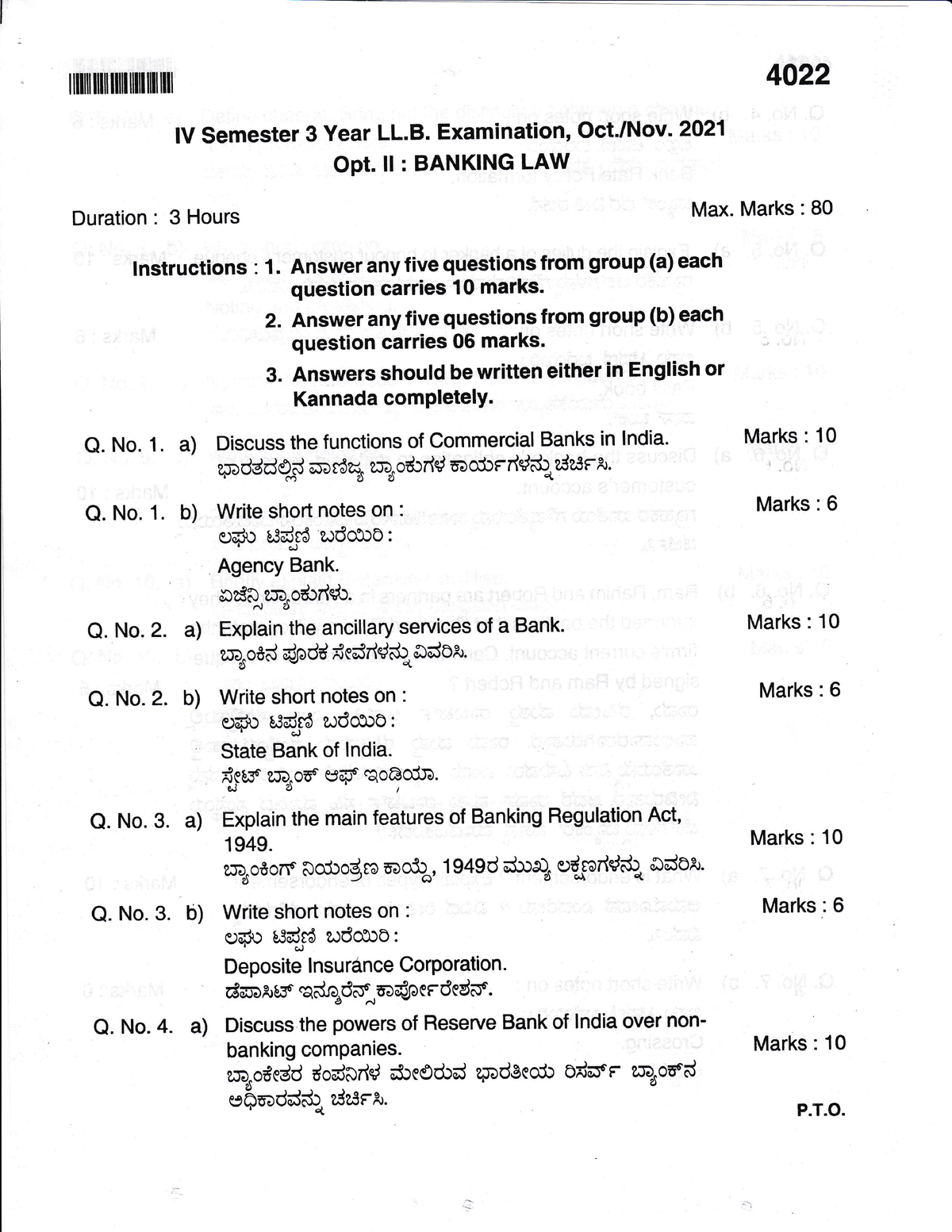 Banking LAW Oct,Nov 2021 - I lilfl llllr llill lllllllll llll 4022 Max ...