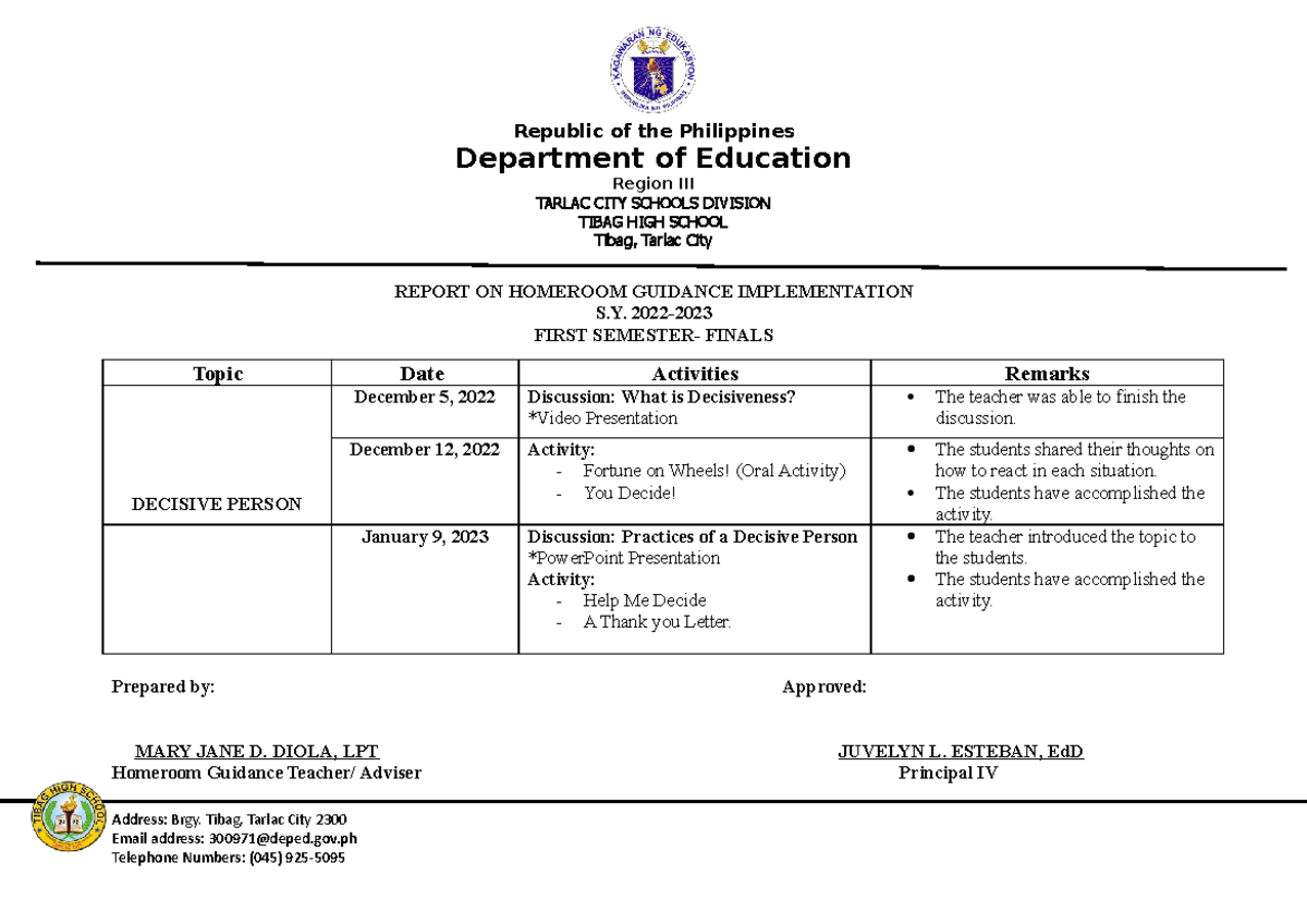 HG Report Grade 12- Krashen 1st Semester Finals - Republic of the ...