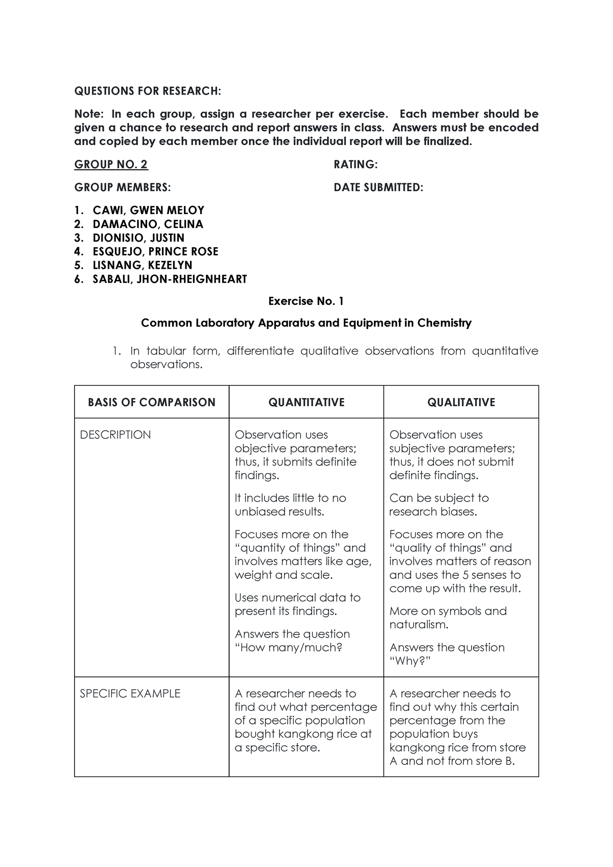 Laboratory- Exercise-NO - Criminal Procedure - UC - Studocu