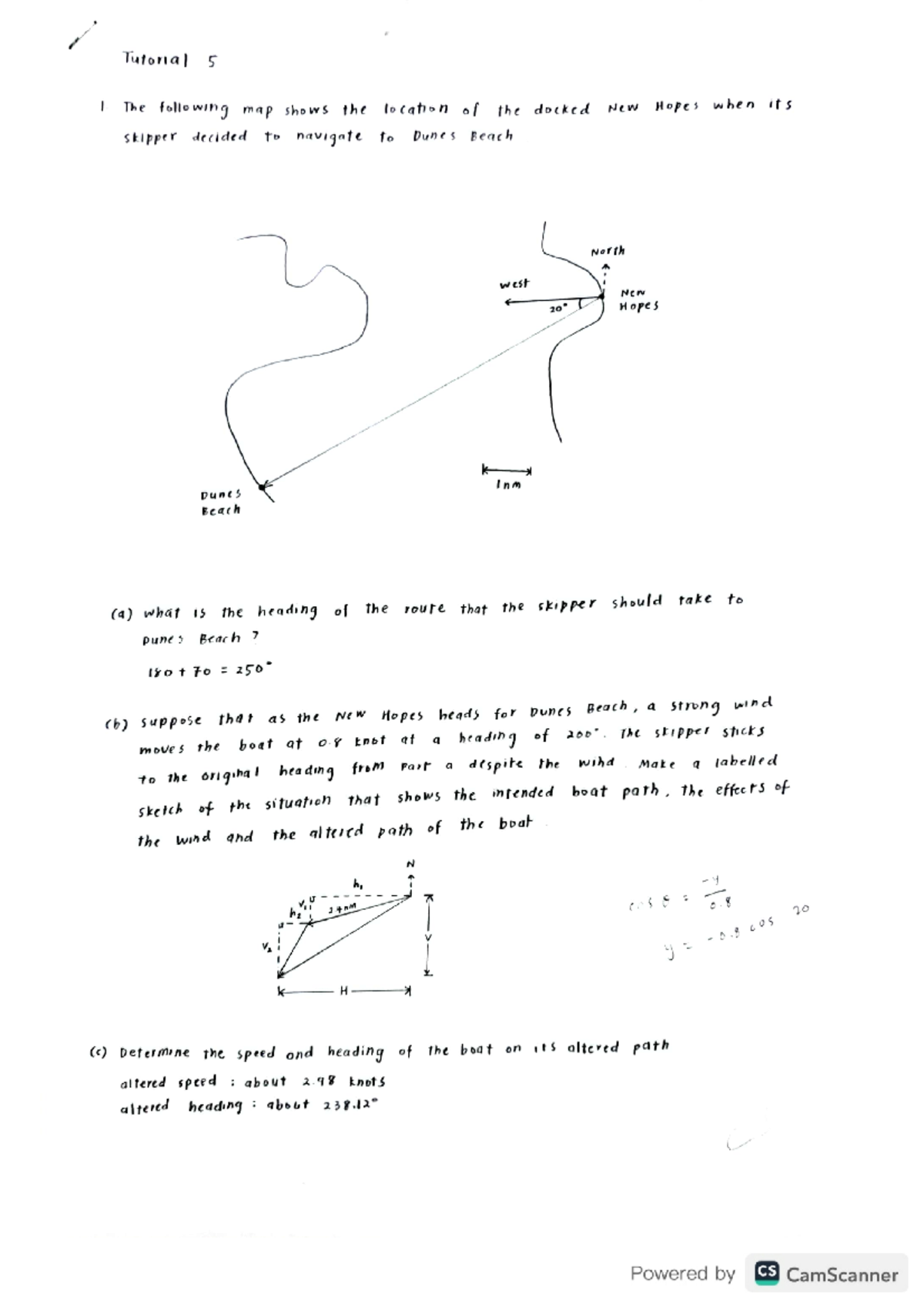 Tutorial 5 answer - Engineering Mathematics 1 - Studocu