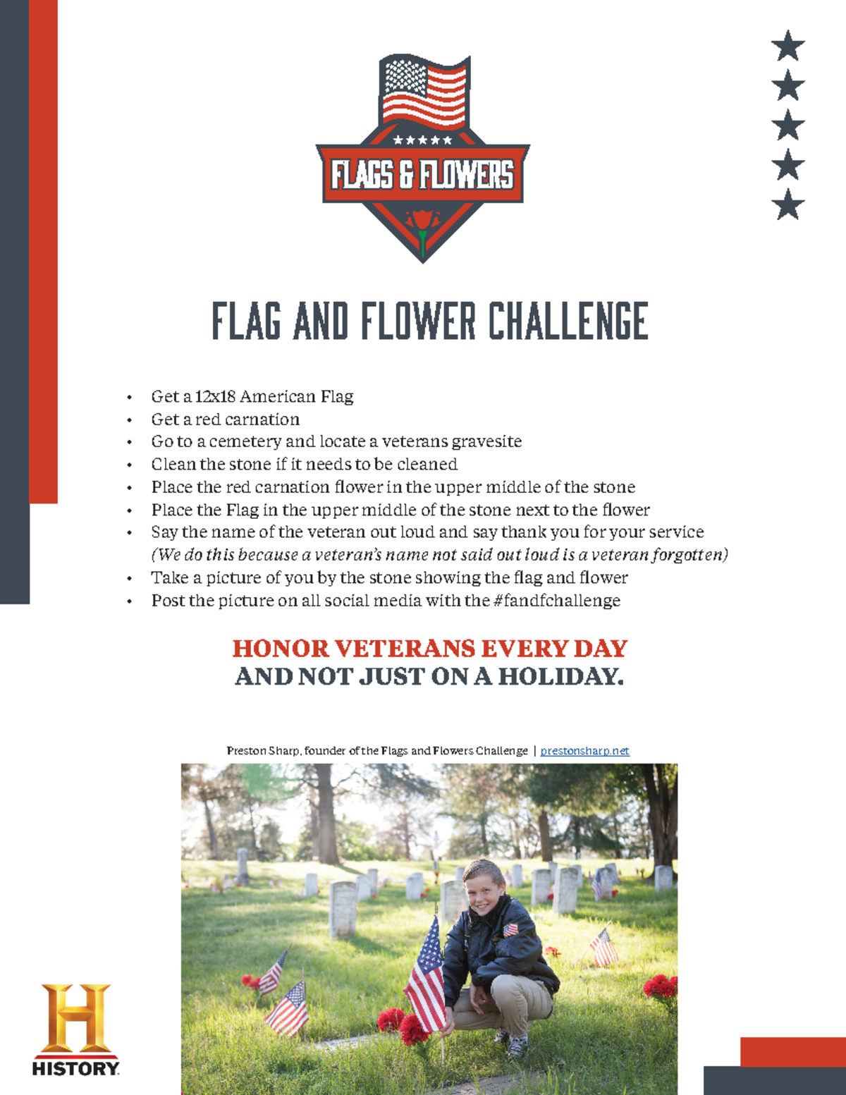 Flags flowers one pager history stars 003 FLAG AND FLOWER CHALLENGE