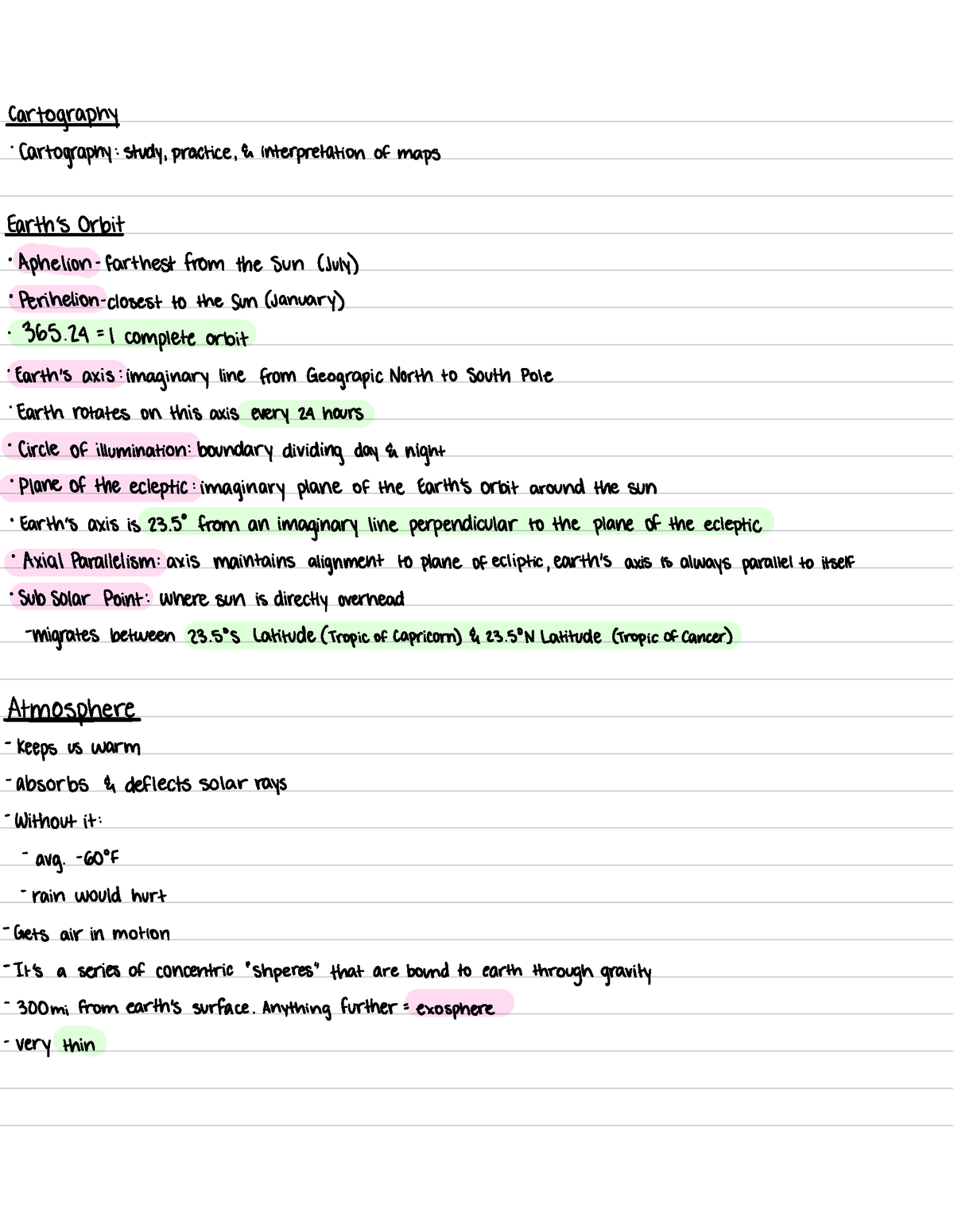 Physical Geography Notes - Cartography Cartography : Study,practice, A ...