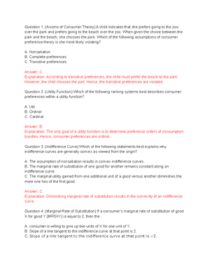 Econ quiz 1 - Principles of Economics - From our class, we learned the ...