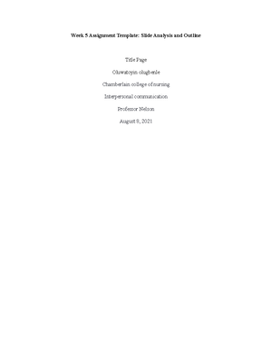 Natifah Week 4 Assignment 1 Template Team Outline Exercise - 1 Week 4 ...