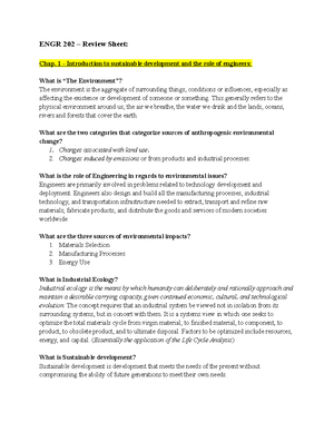Engrfinalreview - final review - ENGR 202 FINAL REVIEW What is the ...