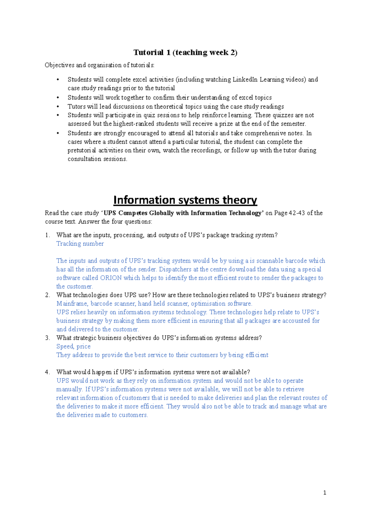 Tutorial 1 Pre-tutorial Tasks - Tutorial 1 (teaching Week 2) Objectives ...