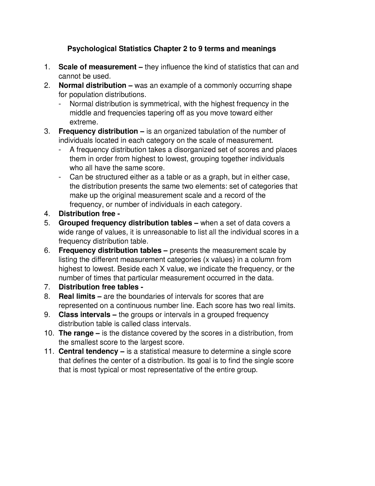 chapter 2 psychological research methods and statistics answers