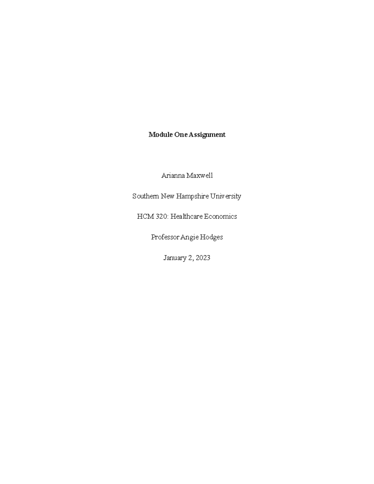 1-2 Journal- Comparing Health Outcome in Adjoining Counties - Module ...