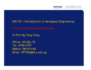 MA1700 Cheat Sheet - Summary Aerospace Discovery Course - MA1700 Cheat ...