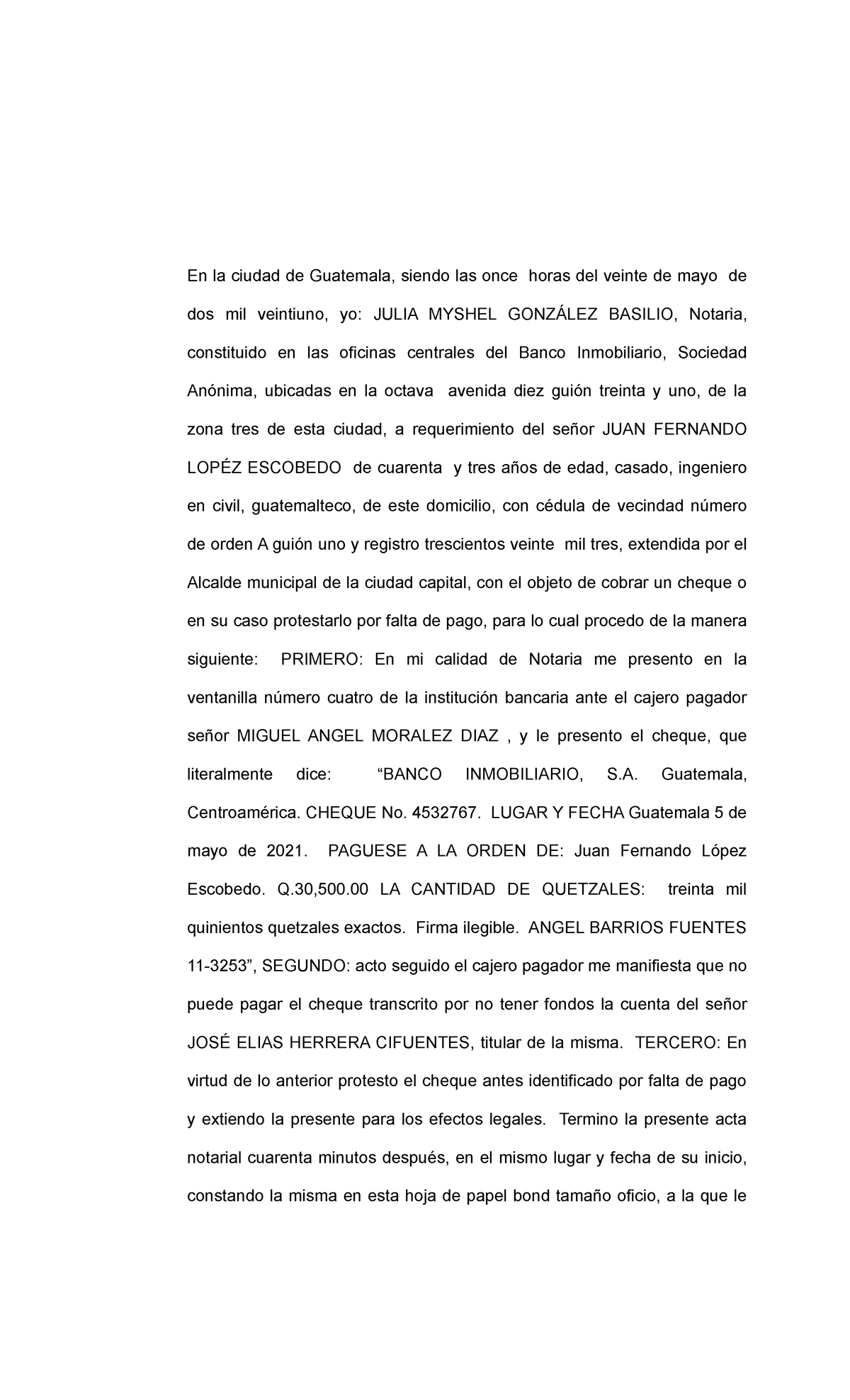 ACTA Notarial DE Protesto En La Ciudad De Guatemala Siendo Las Once acta-notarial-de-protesto-en-la-ciudad-de-guatemala-siendo-las-once