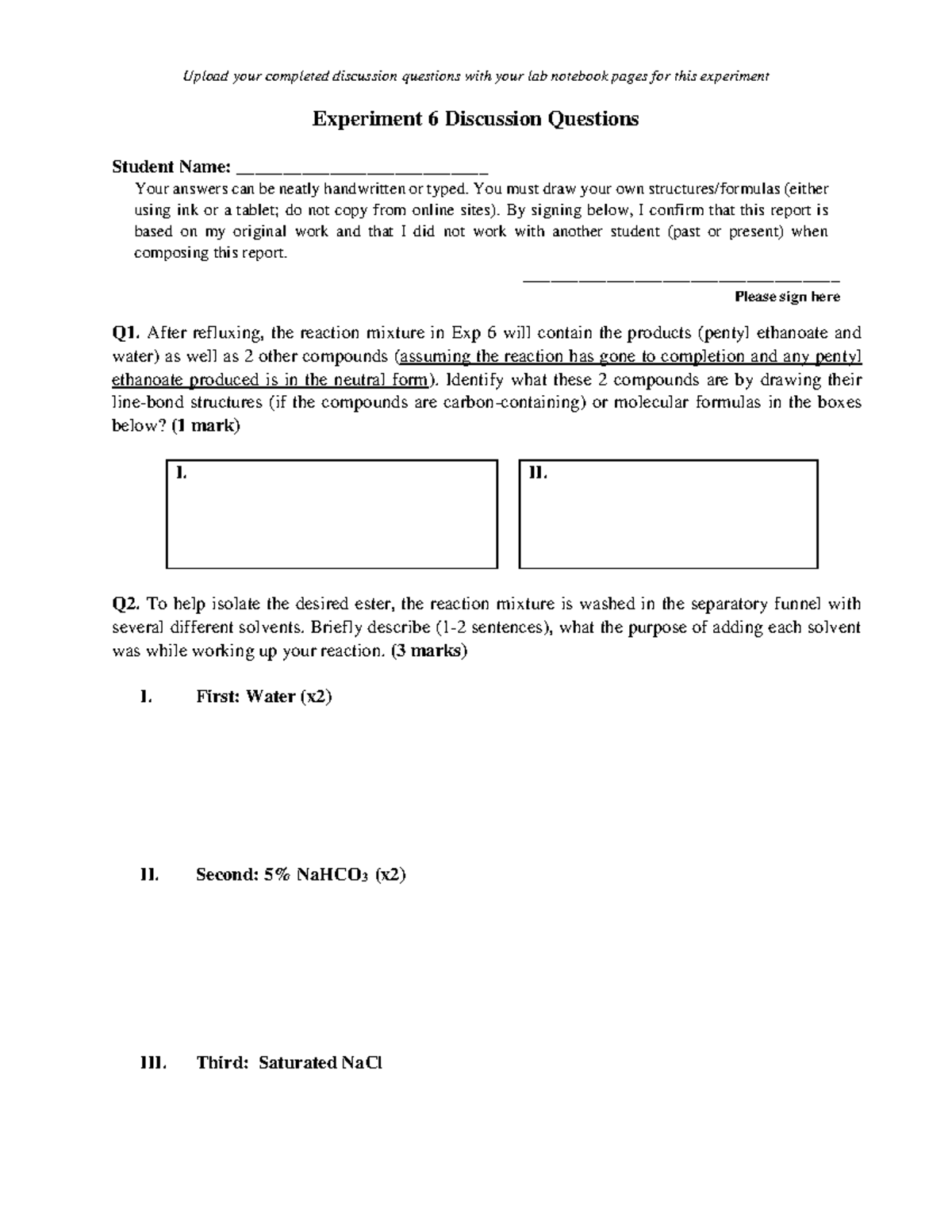 Discussion Questions - Upload your completed discussion questions with ...