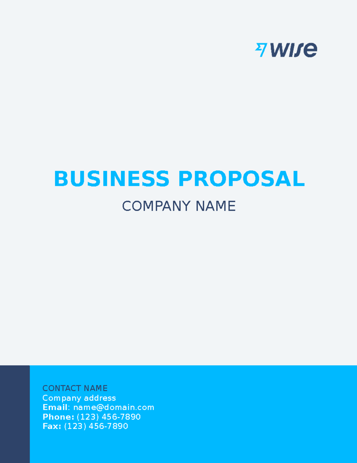 D1bd0b86f5c75f06a61c6d22b0f2056b Business proposal template - CONTACT ...