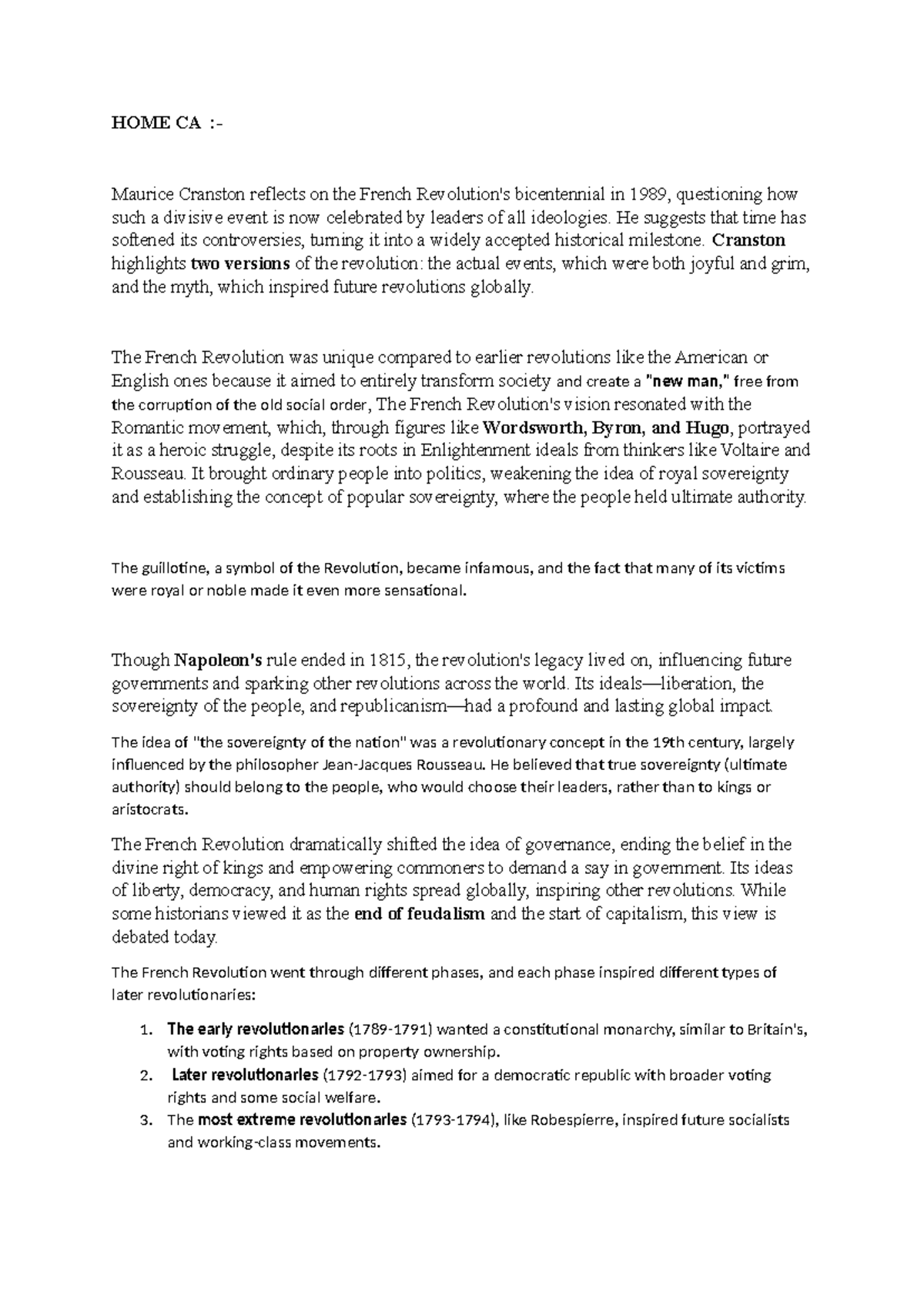HOMEurope CA - Article review on Free minds of men by maurice cranston ...