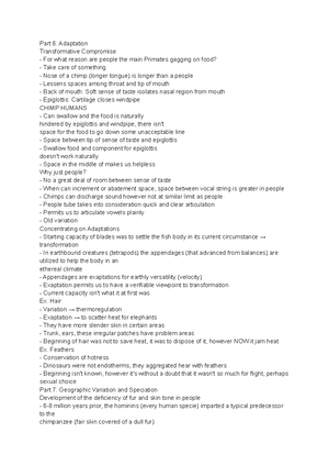 Developmental bio chapter 11-17 - Section 11: Conservation Biology The ...