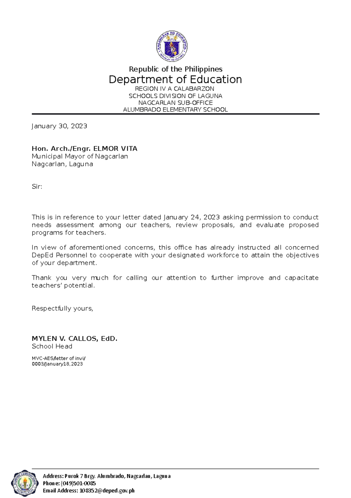 DMOS-Letter-format - letter - Republic of the Philippines Department of ...