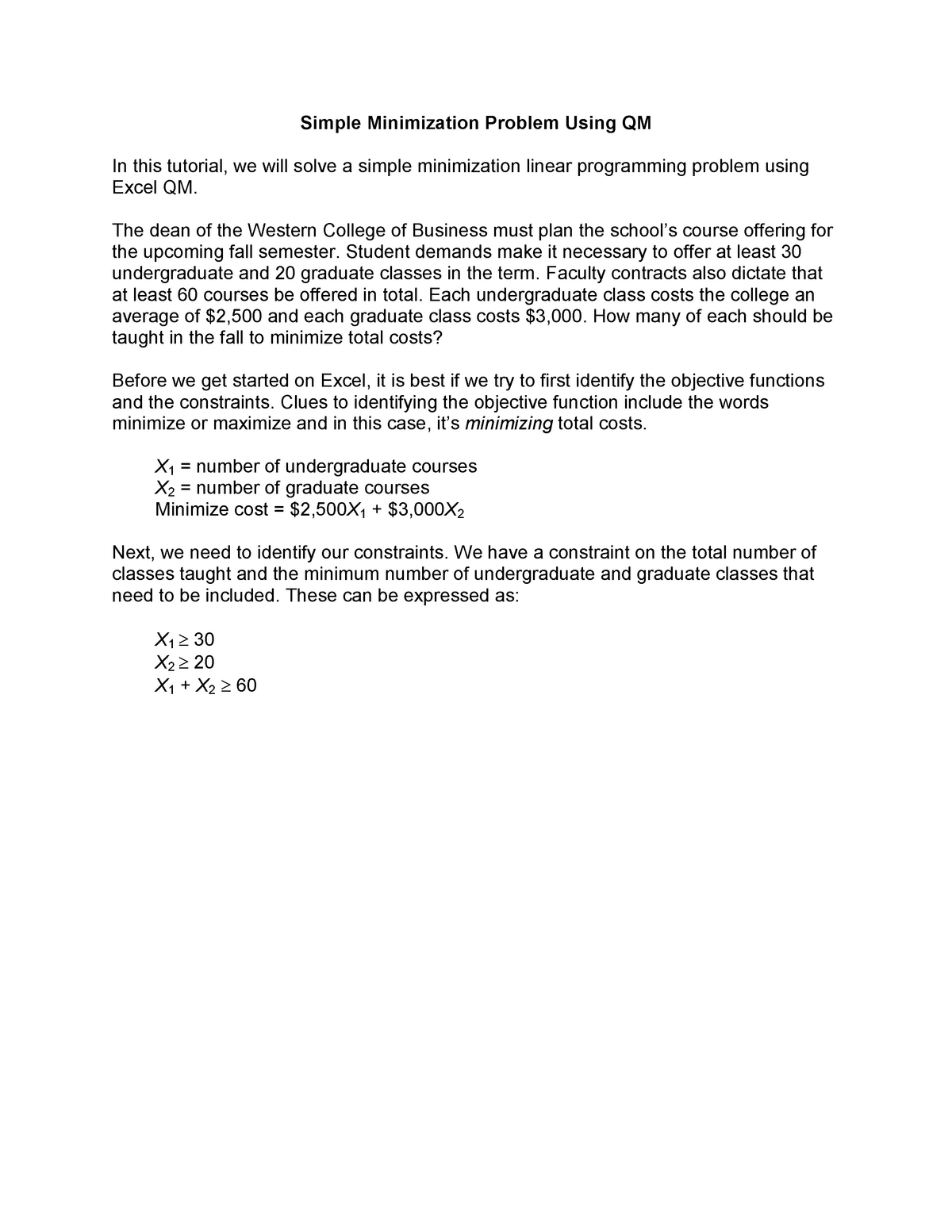 how to get qm for excel